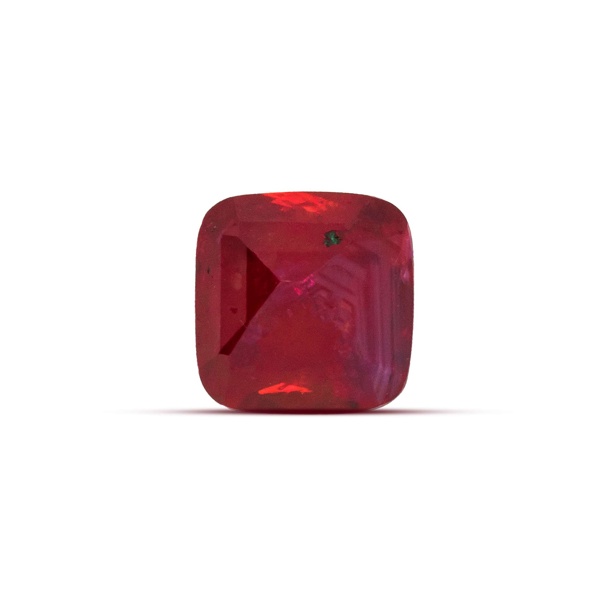 56 Ruby 1.56ct Squre Octagon Barma TIR F
